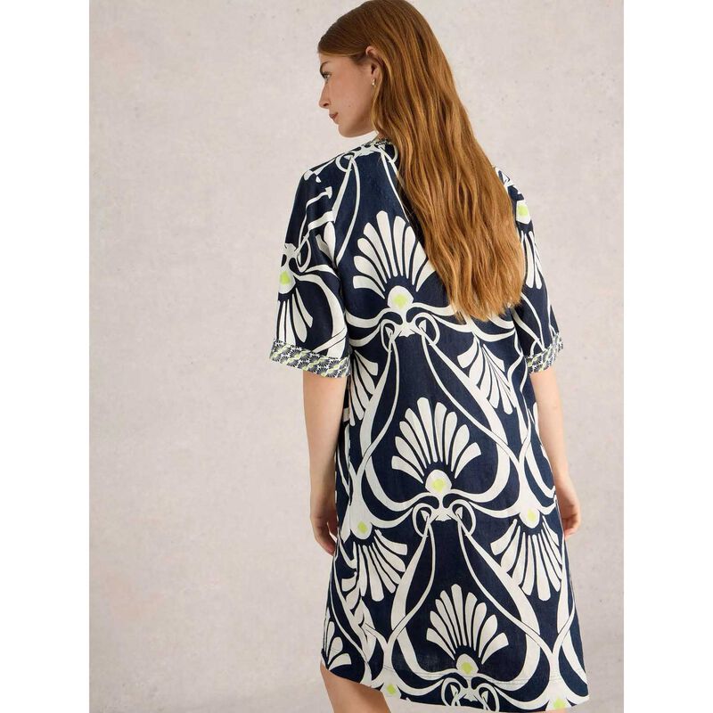 White Stuff Ash Linen Dress image number 1